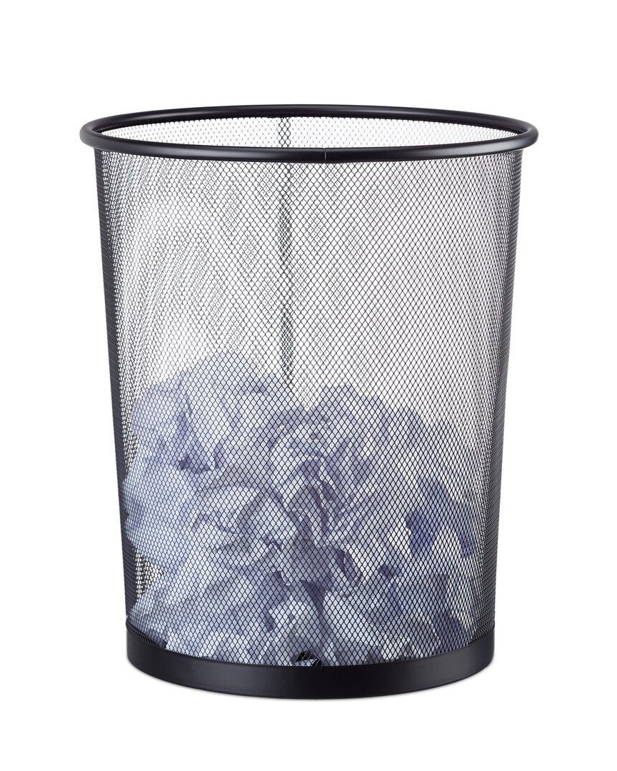 Net Classical Trash Can