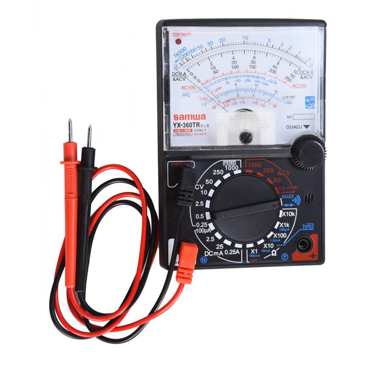 Amperemeter AC DC Voltage Current Tester