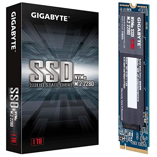 Gigabyte 1TB M.2 PCIe NVMe SSD