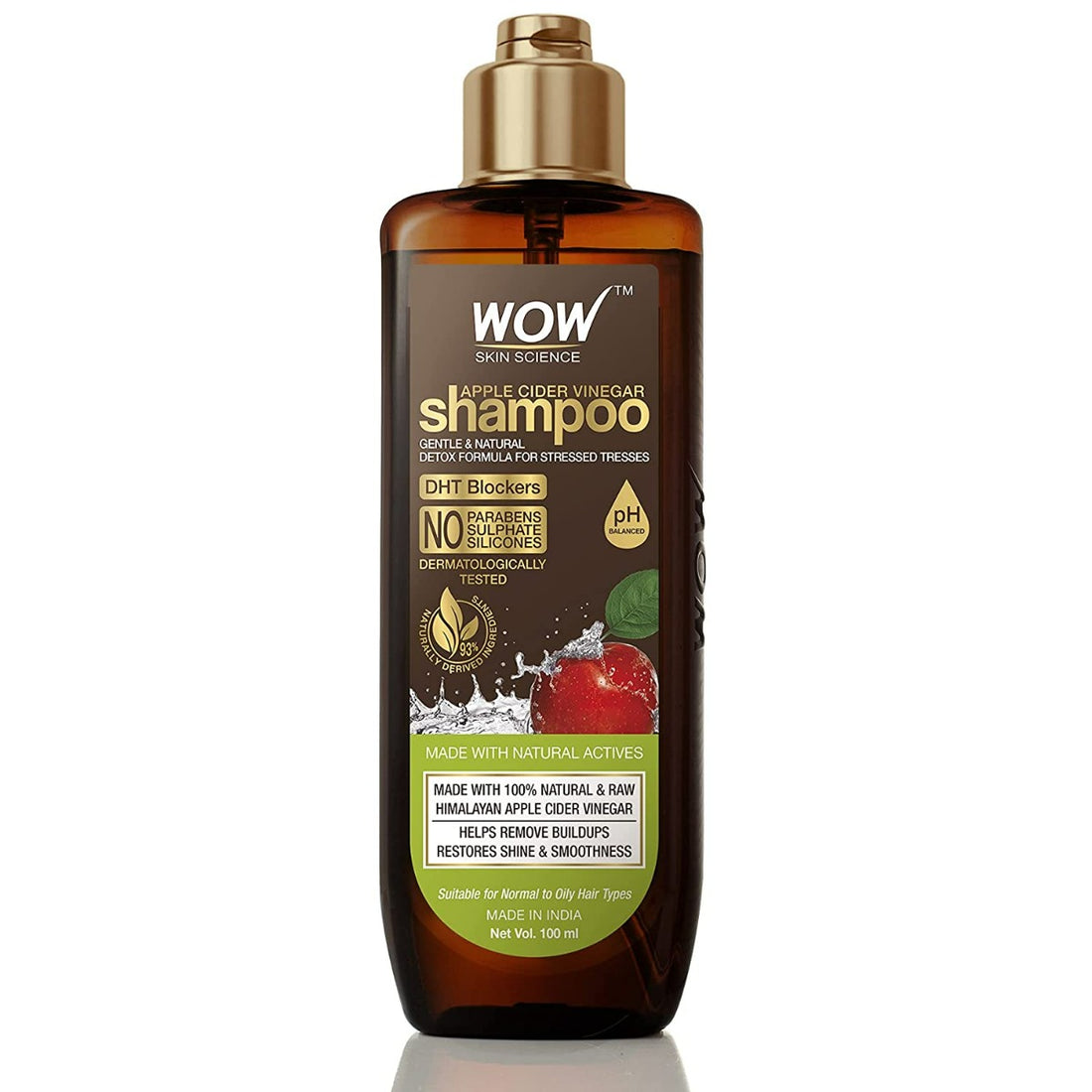 Wow Skin Science Apple Cider Vinegar Shampoo (300ml)