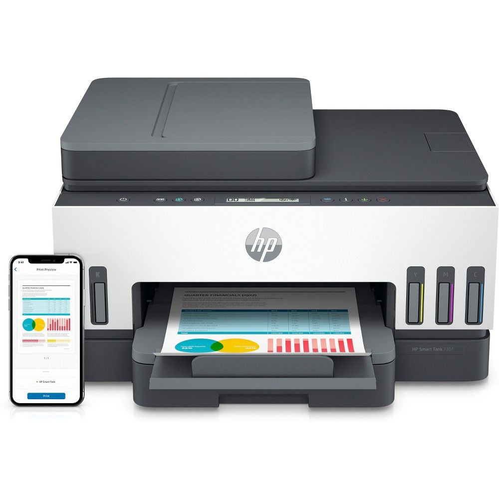 HP Smart Tank 670 Wi-Fi Duplexer All-in-One Color Printer