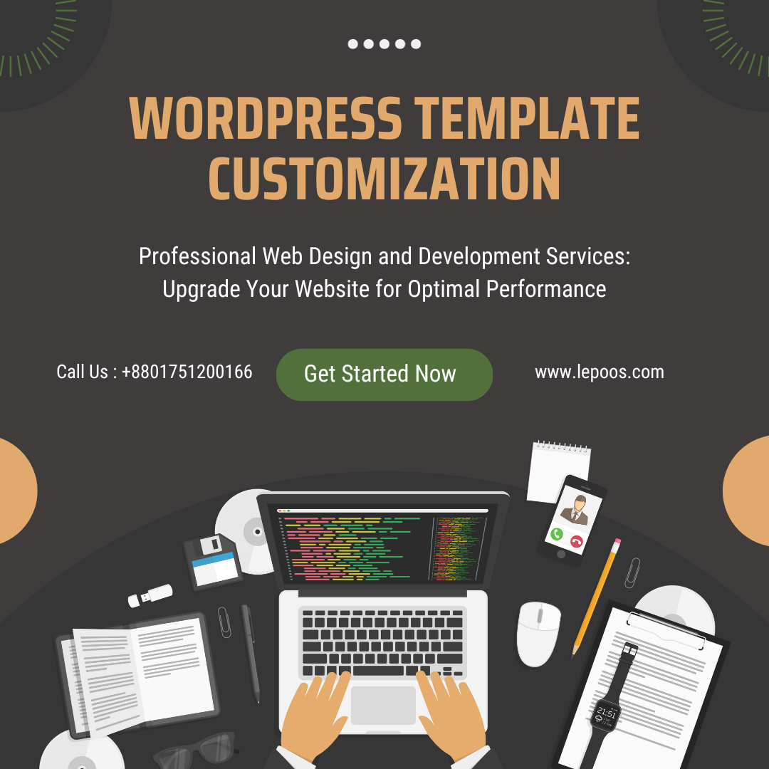 Wordpess Template Costomization