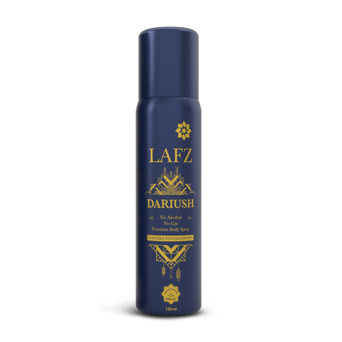 Lafz Men's Premium Body Spray No Gas No Alcohol (120ml) - Dariush