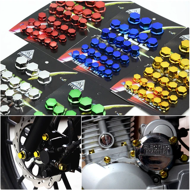 30 PCs Bolt Screw Cover Cap